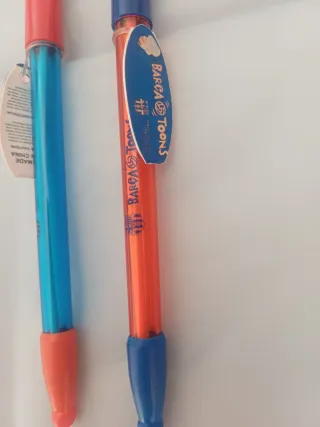 Lotto 50 penne gadget Barcellona con giocatori