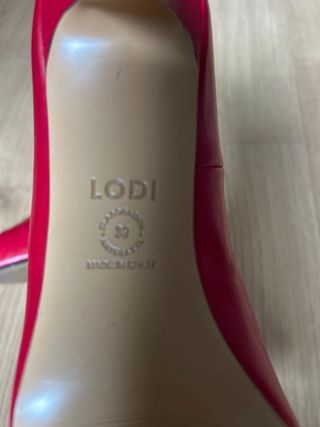 Zapatos de tacón LODI rojos