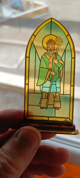 Figura Religiosa Estilo Vitral