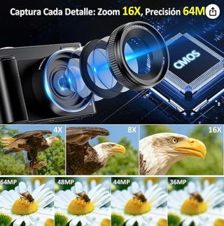 Cámara Digital Hyo Sono 4K WiFi 64MP