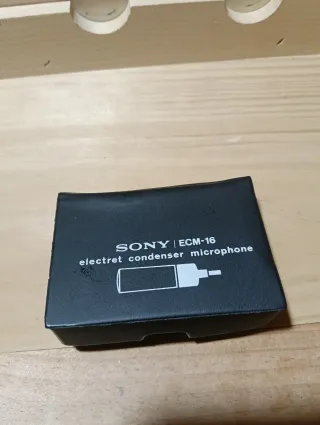 Sony ECM-16 Micrófono Condensador