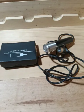 Sony ECM-16 Micrófono Condensador