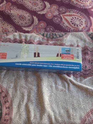 Tendedero Cuerda Extensible 18m Entrega enmano