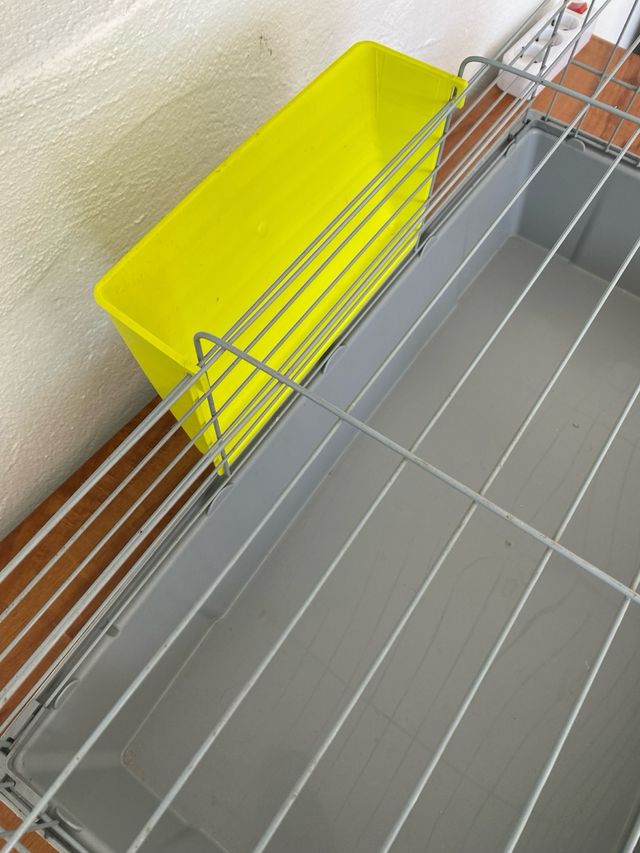 Jaula para cobayas y conejos