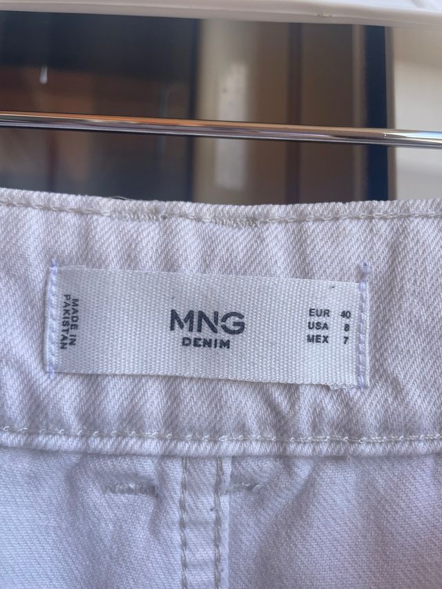 Pantalón ancho Mango, tobillero