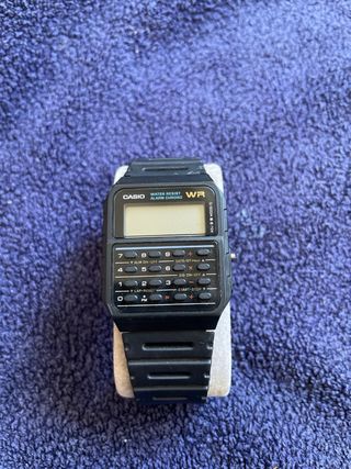Reloj Casio Calculadora WR faltan pila
