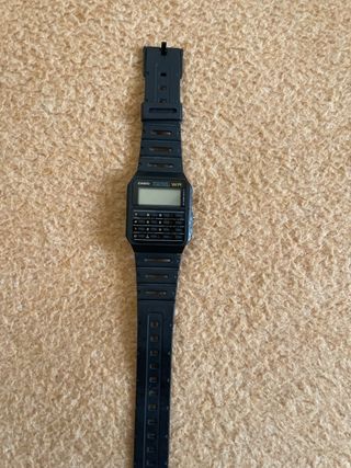 Reloj Casio Calculadora WR faltan pila