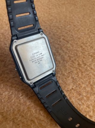 Reloj Casio Calculadora WR faltan pila