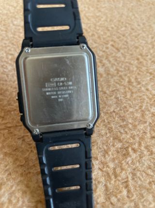Reloj Casio Calculadora WR faltan pila