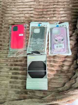 3 Cover iPhone 13 Pro + Caricatore Wireless