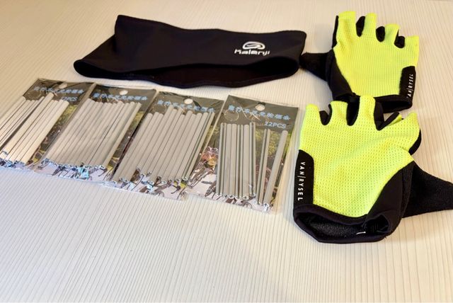 Pack de Ciclismo Guantes/ Reflectores/ Orejera