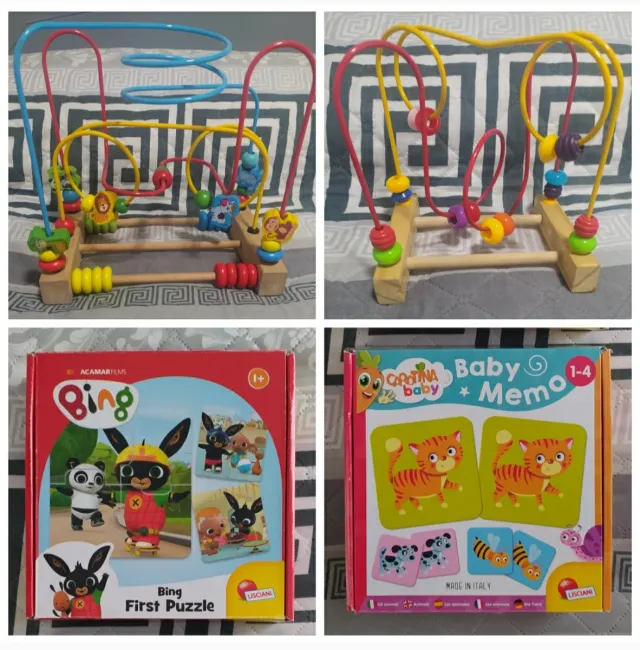 Vendo un set di giocattoli educativi