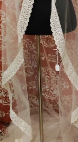 Velo de Novia Novia d'Art Encaje Blanco