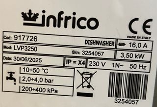 LAVAVAJILLAS 50 - INFRICO