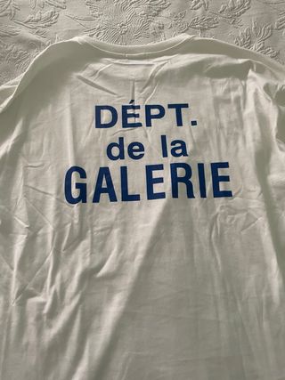 Camiseta Gallery Dept. Blanca Manga Larga