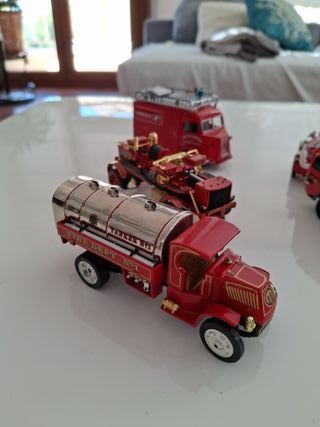 Miniaturas camiones bomberos