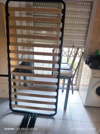 2 Camas individual con colchón y diván 90x190