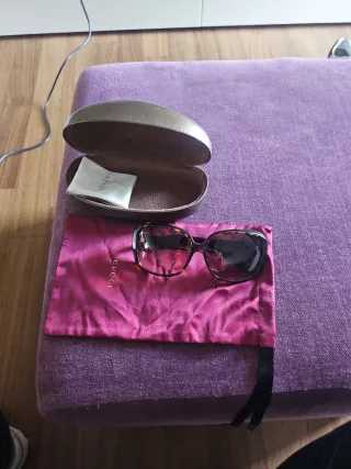 Occhiali da sole Gucci Tortora