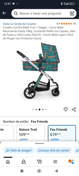 Carro de bebe