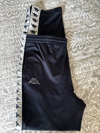 Pantalón chándal Kappa negro