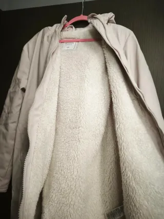 Chubasquero niña rosa talla 9-10