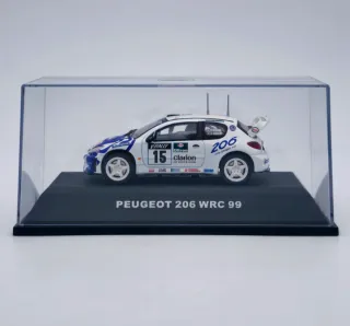 PEUGEOT 206 WRC 99 F.DELECOUR -GRATALOUP 1:43 JADE