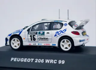 PEUGEOT 206 WRC 99 F.DELECOUR -GRATALOUP 1:43 JADE