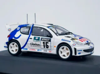 PEUGEOT 206 WRC 99 F.DELECOUR -GRATALOUP 1:43 JADE
