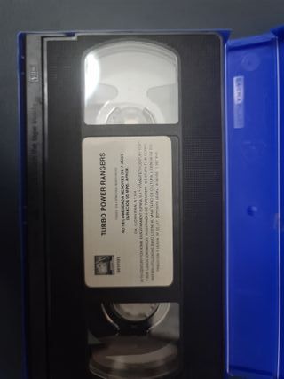 Power Rangers Turbo VHS Película