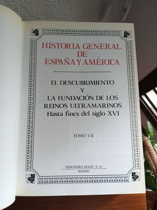 Historia General de España y América Vol.Vll