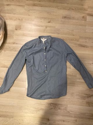 Camicia Soho Uomo Blu Cotone Taglia S