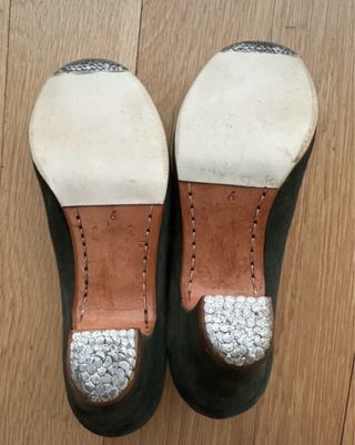 Zapatos Flamenco Bailaora Verdes