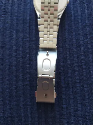 Reloj Casio Caballero Plata y Blanco