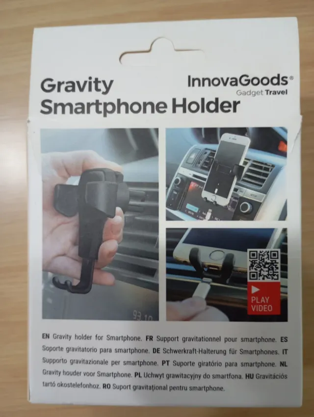 Soporte Móvil Coche InnovaGoods Gravity