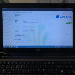 Notebook Acer 5750G 15.6" i7 8GB RAM 500GB SSD