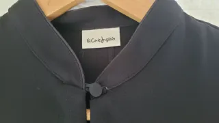 Vestido largo negro El Corte Inglés T.44