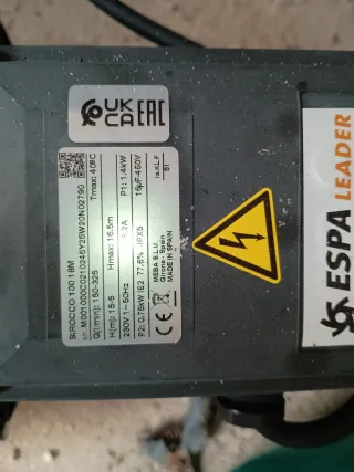 Bomba Espa Siroco 100 1CV