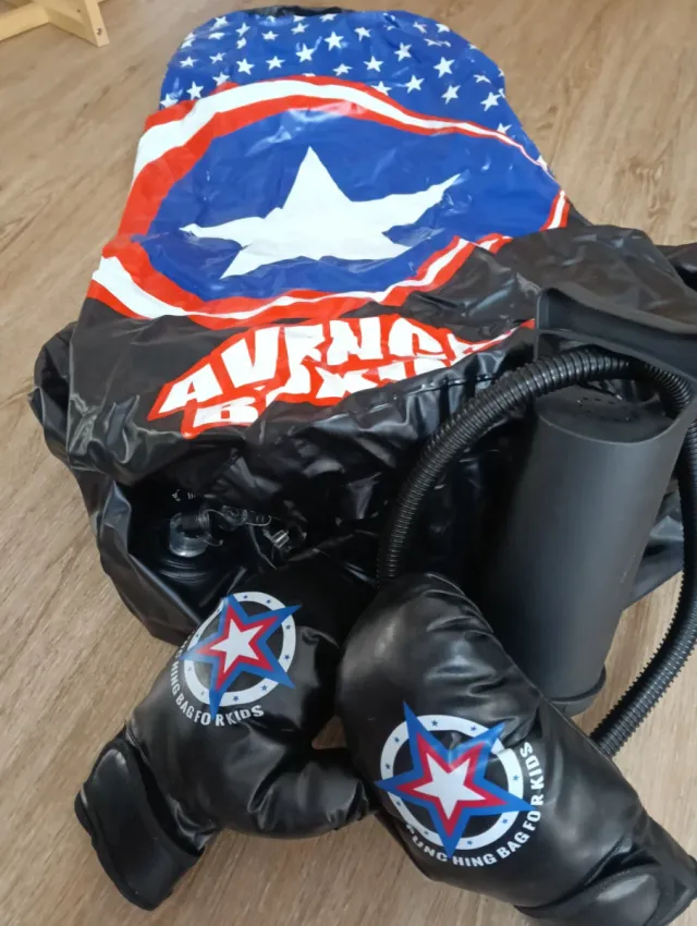 Saco de boxeo infantil Avengers