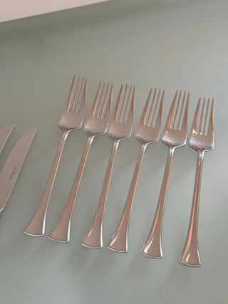 Cubiertos 6 servicios: Tenedores y Cuchillos