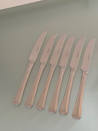 Cubiertos 6 servicios: Tenedores y Cuchillos