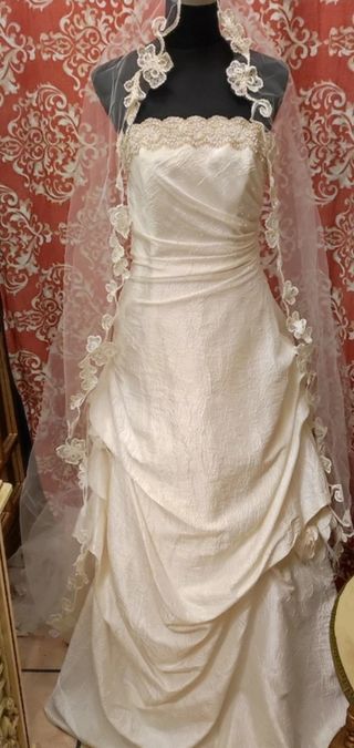 Vestido de Novia Aire Barcelona Talla 42