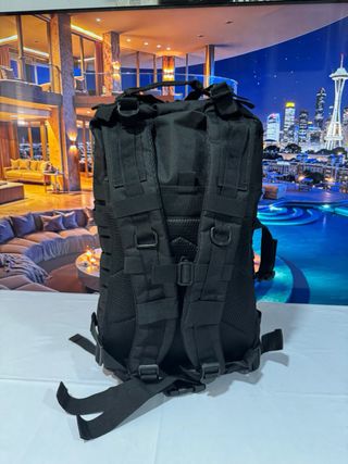 Mochila Táctica Militar Negra 50L nueva negra