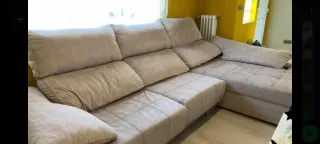 Sofá Chaiselongue Beige
