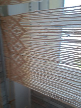 Cortina Macramé Corginss Algodón Beige
