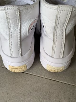 Converse Piel Plataforma