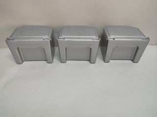 Salero con Tapa Plastic Forte Lote 3