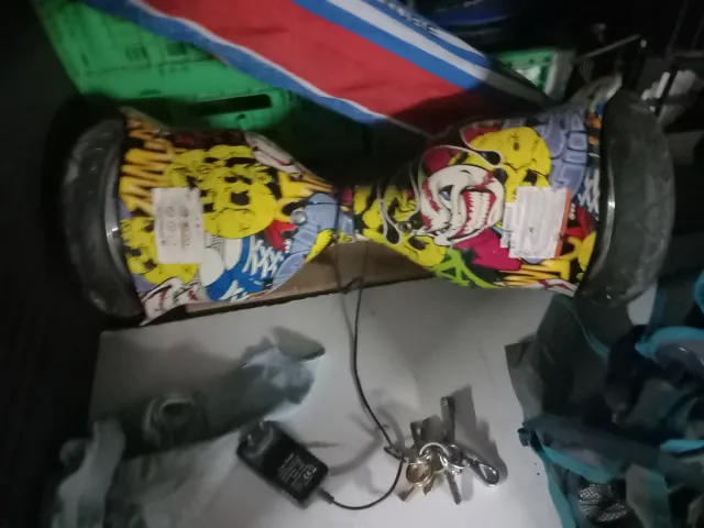 Hoverboard con diseño graffiti