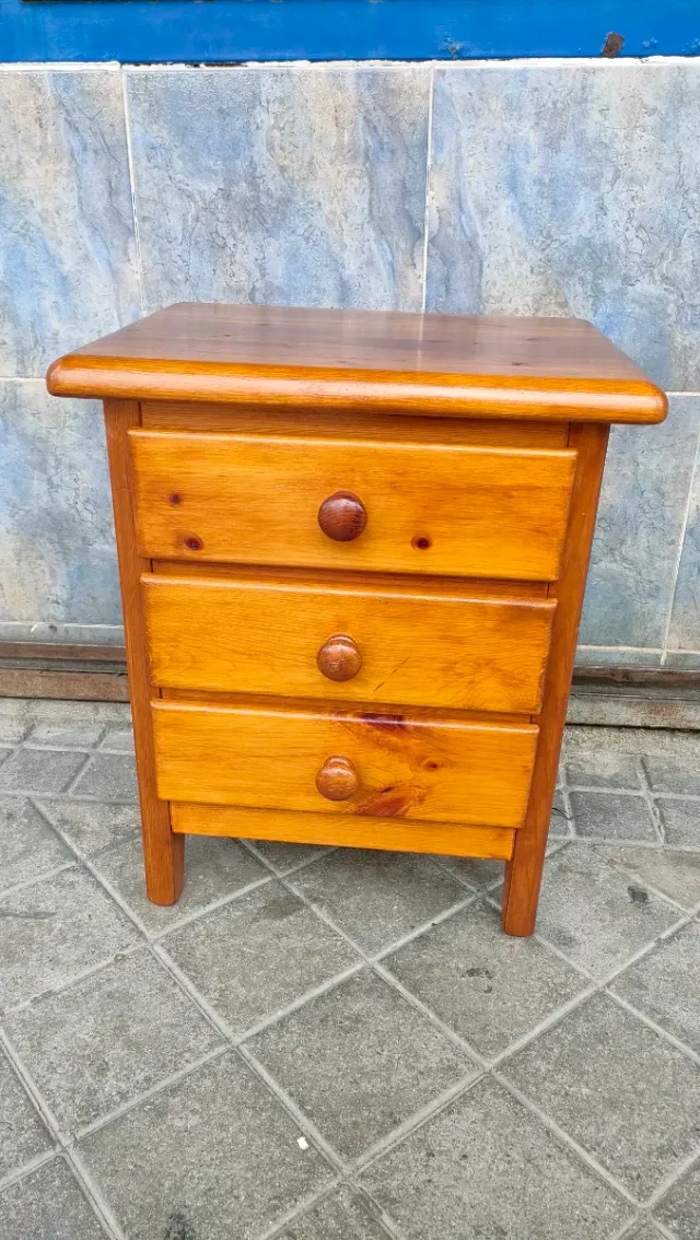 Mesita Mesilla de Noche de Madera 640513971