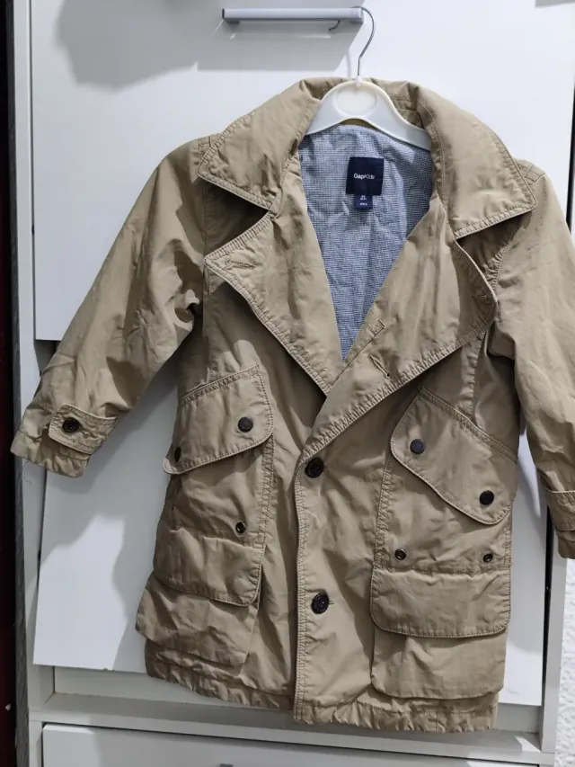 Gabardina Gap Kids Beige