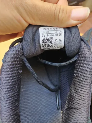 Bambas Adidas Hombre  Negras Casi Nuevas